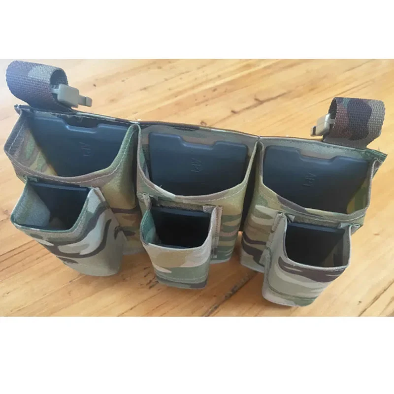 Chaleco táctico LV119 FSCK AVS Six Union Attack Panel frontal revista reemplazar bolsa de inserción para subfunda 5,56 9MM soporte magnético - imagen 3