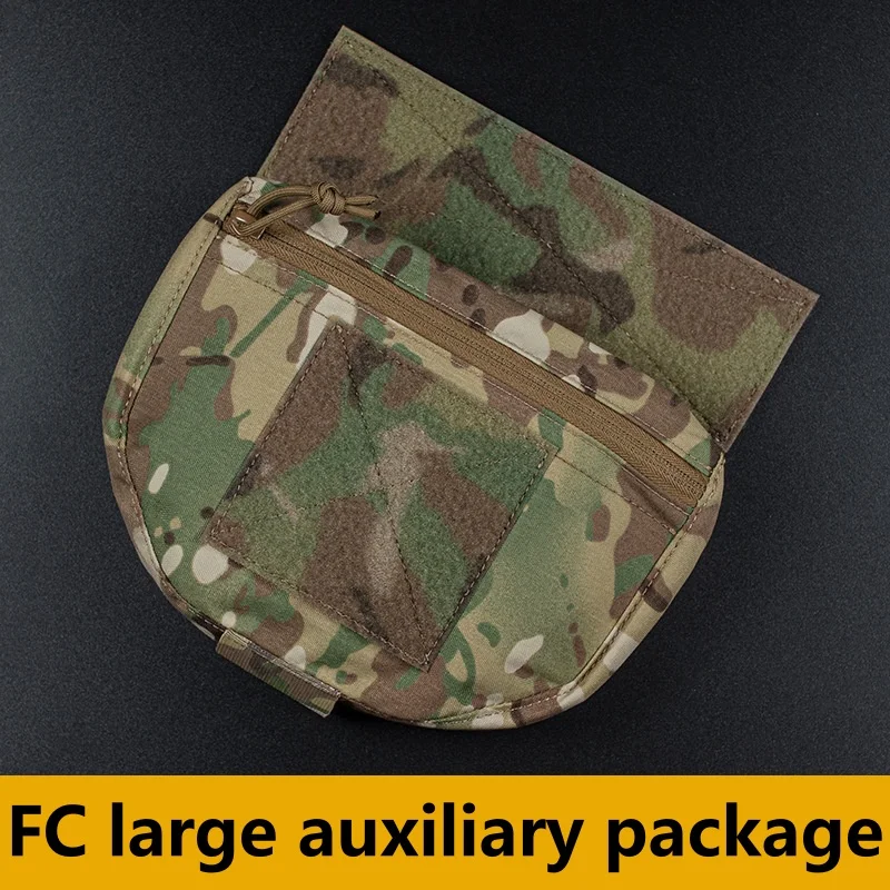 Bolsa de accesorios grande FC, camiseta sin mangas para exteriores/expansión colgante en el pecho, almacenamiento multifuncional, bolsa abdominal inferior - imagen 2