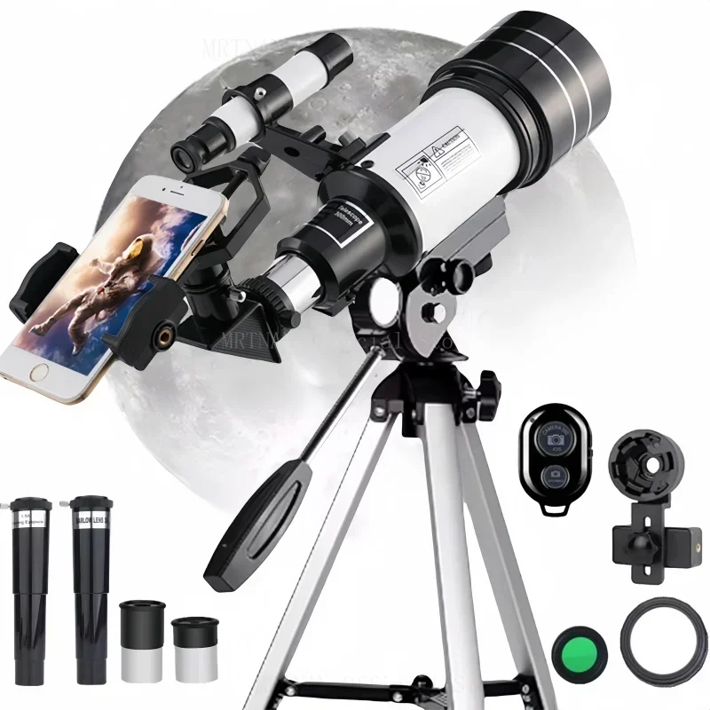 Telescopio astronómico profesional F30070, Monocular con Zoom de 150 veces, visión nocturna HD, observación de estrellas y luna - imagen 2