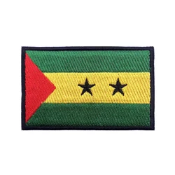 Parches de bandera de la cúpula y el principio de Sheng, brazalete, parche bordado, gancho y bucle, insignia bordada, raya militar