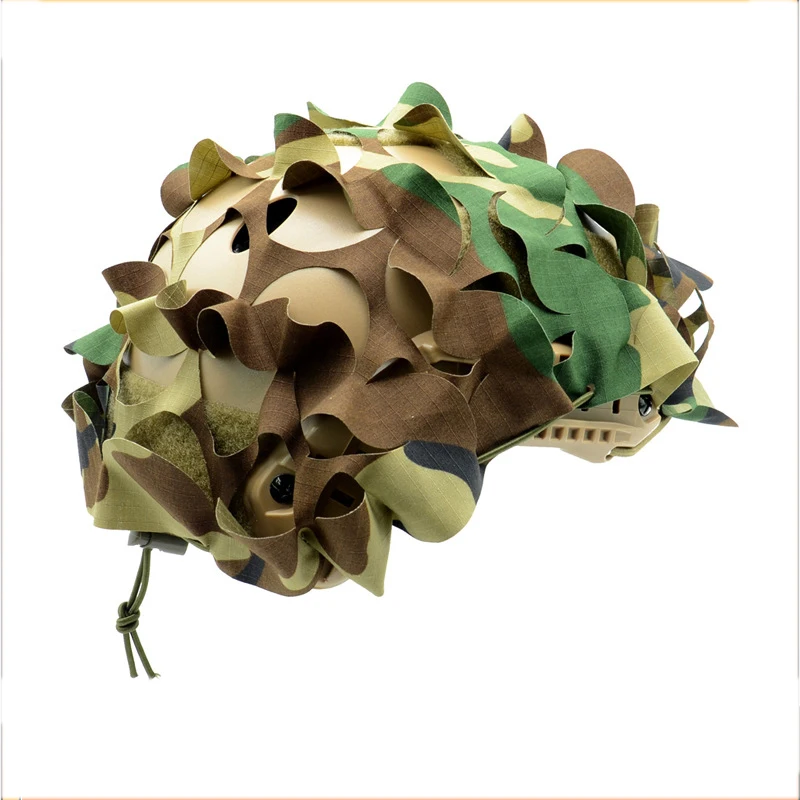 Cubierta de casco CS táctica de tela para casco táctico rápido con corte láser - imagen 2