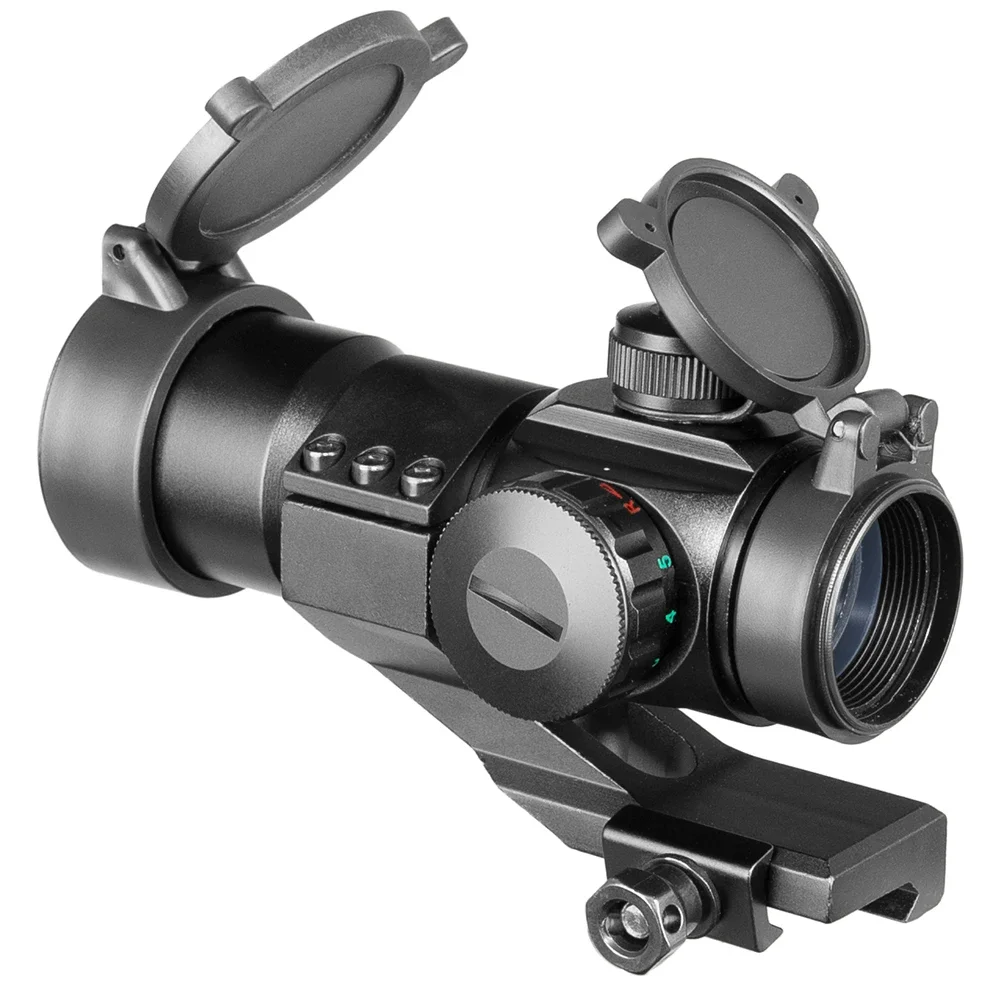 Nuevo telescopio de avistamiento M3, mira para pistola, mira de punto para riel Picatinny, mira telescópica de punto rojo de caza, 32mm con reflejo rojo/verde 2025 - imagen 3