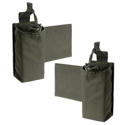 IDOGEAR-bolsa de Radio táctica, expansor de alas, soporte para Walkie Talkie, gancho y bucle, camo 3317-D