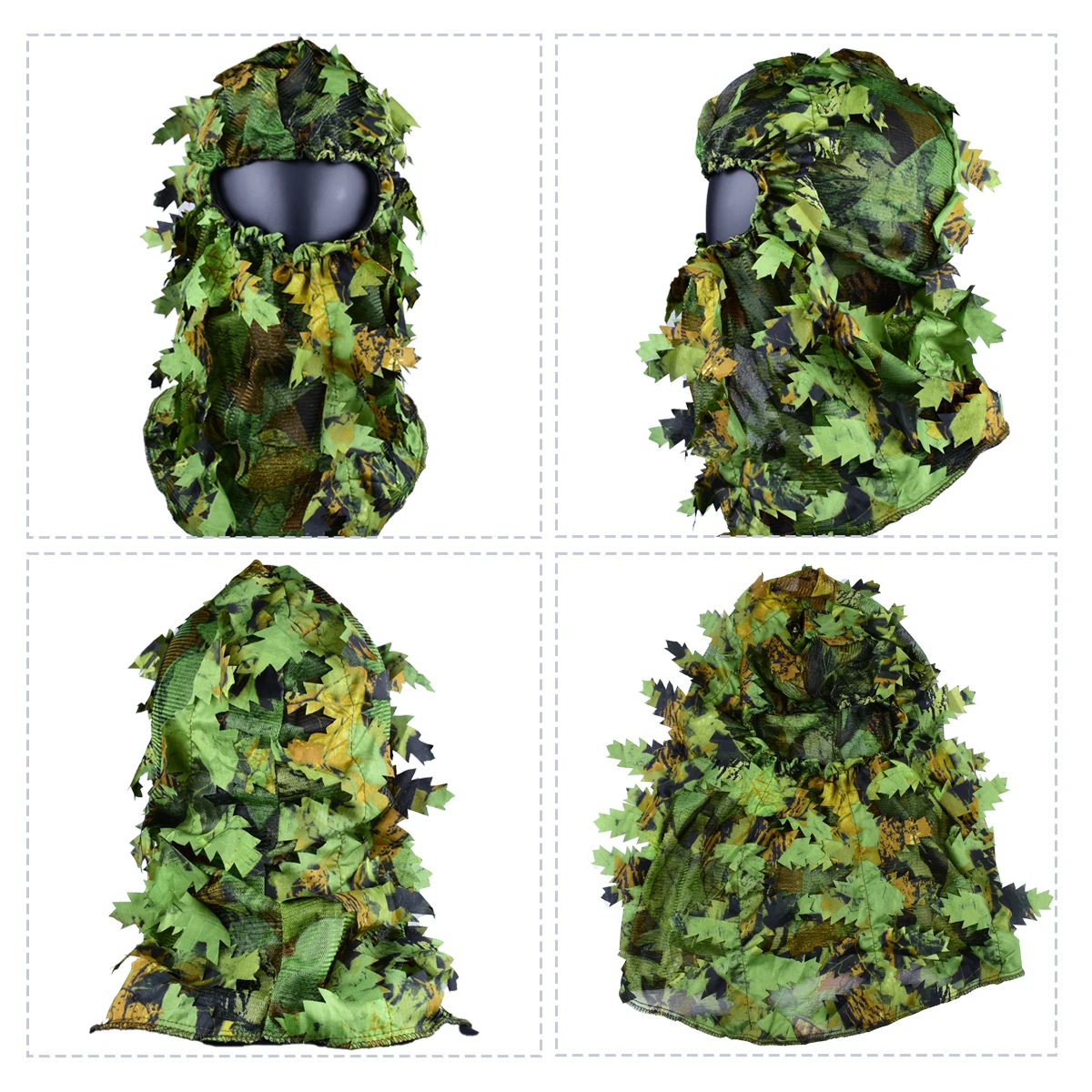 Vista del diseño tipo hoja 3D