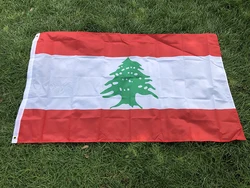 Bandera Líbano 90x150 cm – Poliéster uso interior y exterior