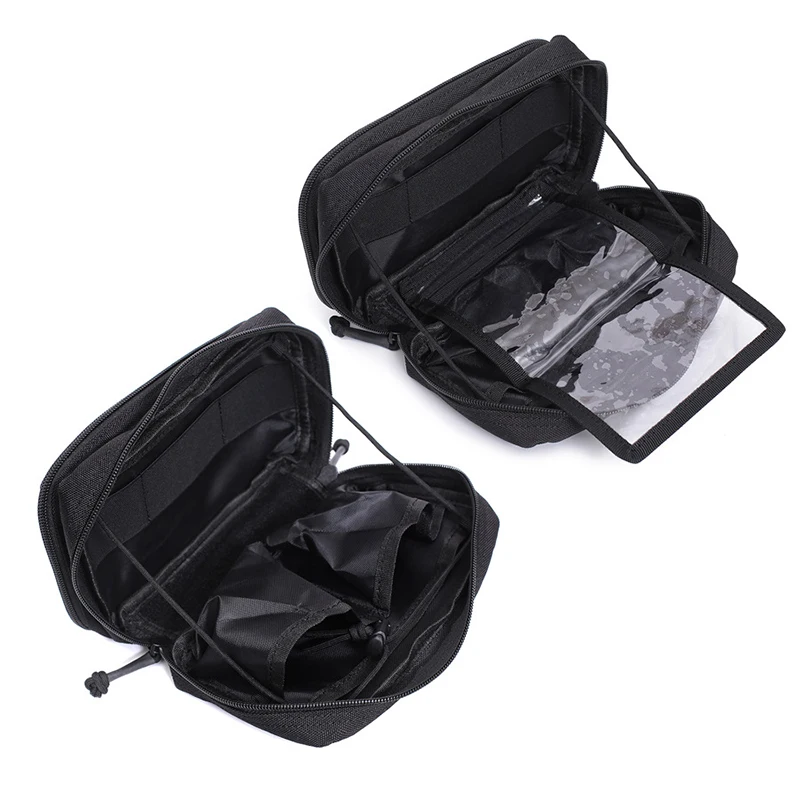 Bolsa de herramientas multifunción para montañismo y senderismo al aire libre, bolsa médica táctica MOLLE, bolsa de almacenamiento de escombros de Camping, bolsa militar EDC - imagen 2