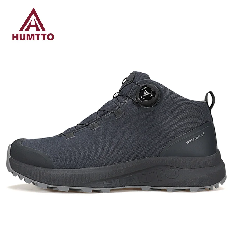 HUMTTO botas trekking impermeables suela agarre para invierno hombre