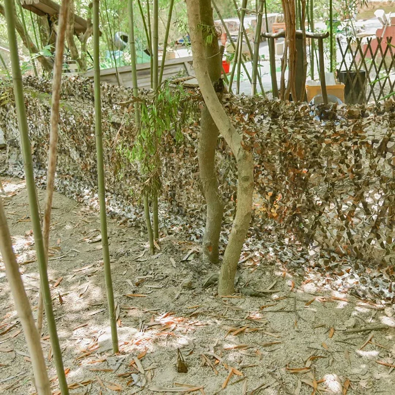 Red de camuflaje para caza, red transparente para sombra solar, vehículos militares sobrantes, rollo a granel, árbol de pato, rollo de decoración 2,0 - imagen 5
