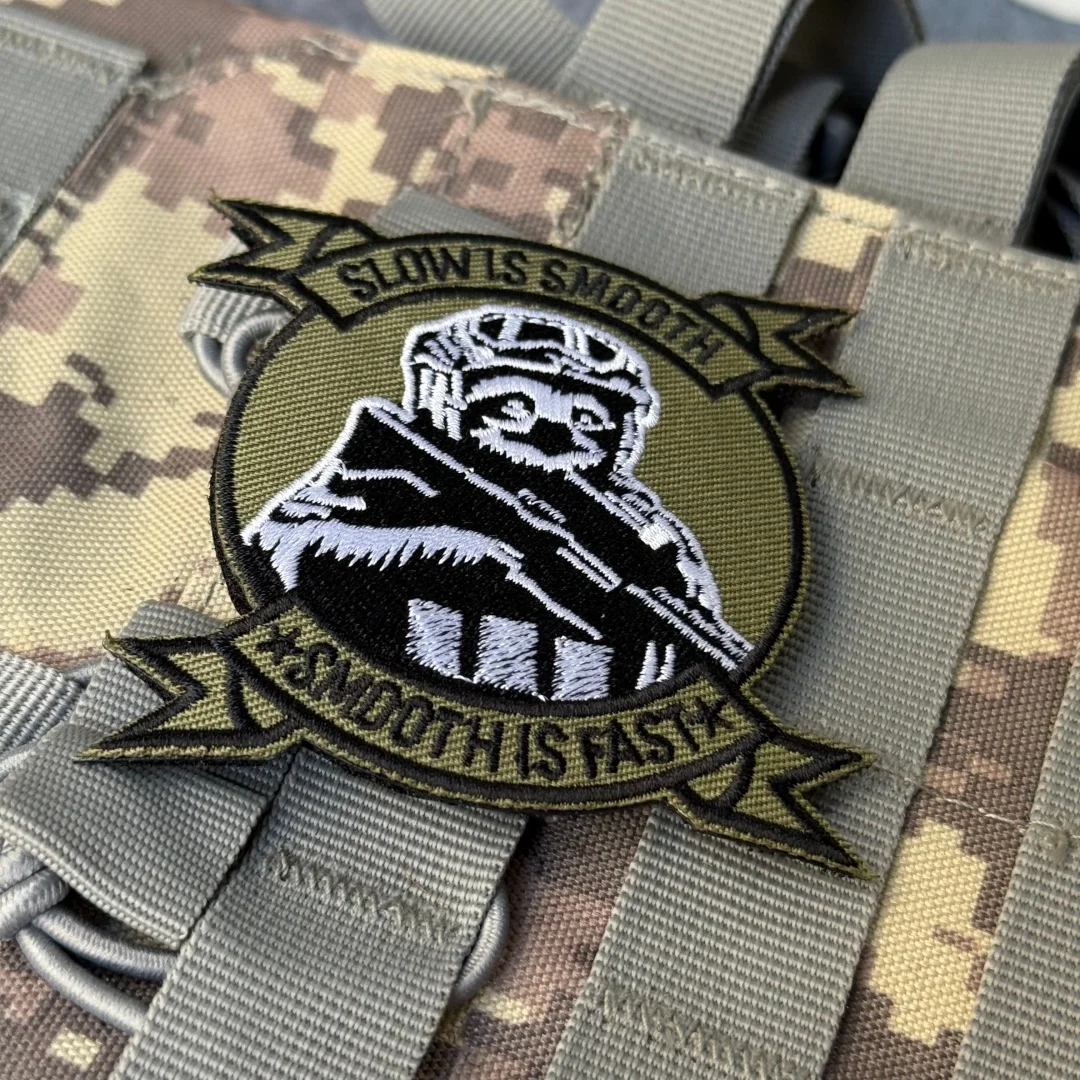 Parche bordado Lento es suave para mochila militar táctica MOLLE - imagen 5