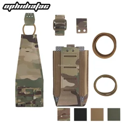 Bolsa para revistas OPHIDIAN Molle 5,56, bolsa para revistas individual, chaleco, portador de conexión rápida, portador de nailon, bolsa para la cintura, funda para caza Gea