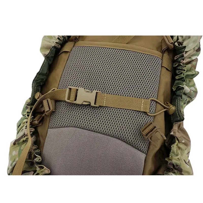 Funda impermeable para mochila táctica de doble propósito, bolsa verde a prueba de lluvia, 10-80L - imagen 4