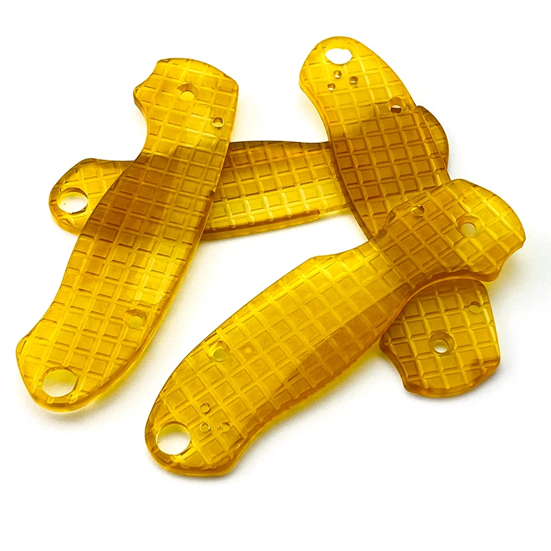 Parches de escamas de mango de cuchillo plegable Ultem PEI para cuchillos originales Para3 C223, Material de parche hecho a medida, accesorios de bricolaje, 1 par - imagen 5
