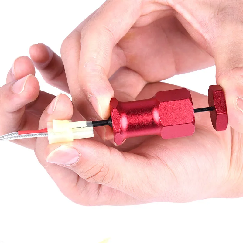 Wadsn abridor de pines táctico adecuado para quitar Pines de conector tipo Tamiya, enchufe pequeño adecuado para caja de cambios Ver.2 Ver.3 AR15 - imagen 2