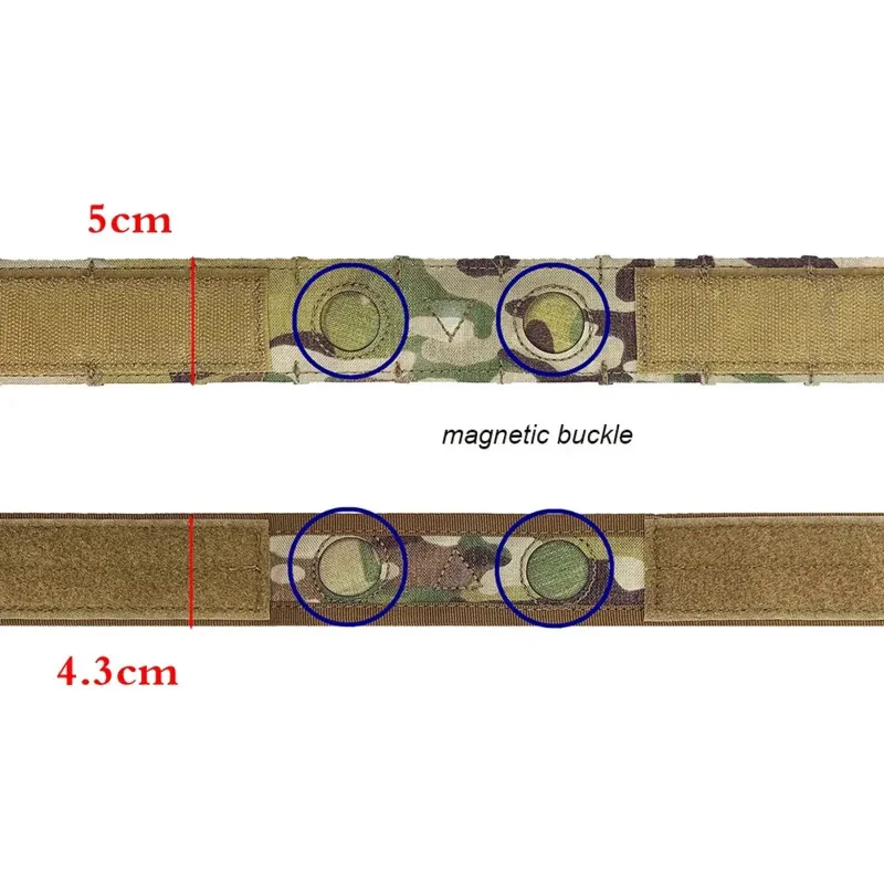 CURV cinturón táctico magnético cinturón Magnetix caza cinturón de batalla de doble capa - imagen 5