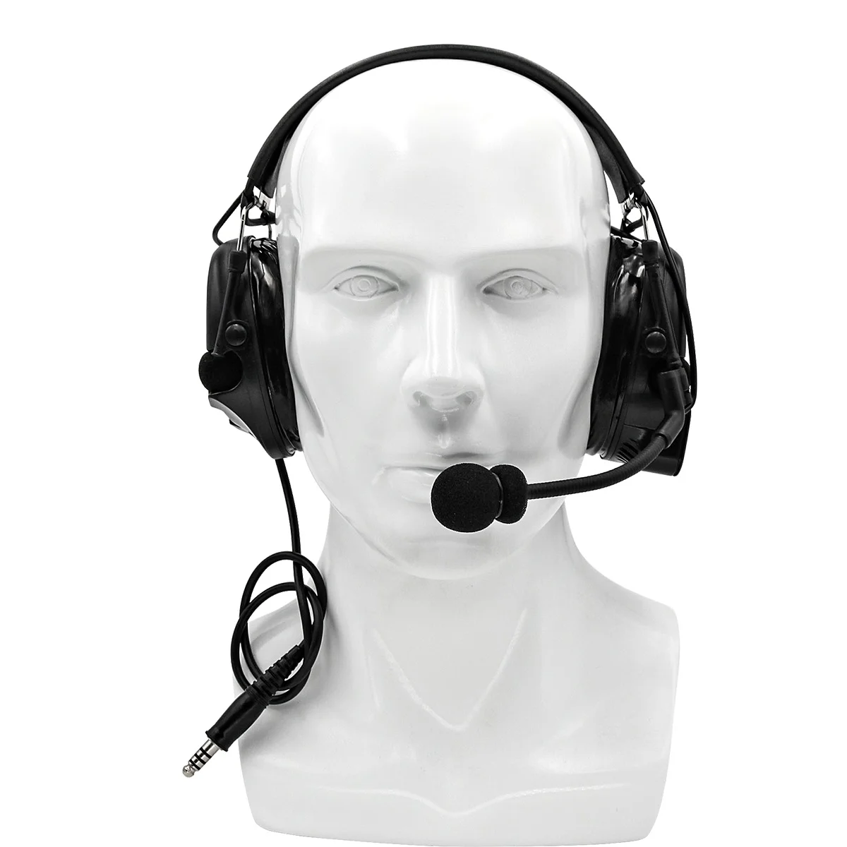 TS TAC-SKY COMTA I Walkie Talkie táctico PTT auriculares con cancelación de ruido protección auditiva para caza deportes de tiro - imagen 3