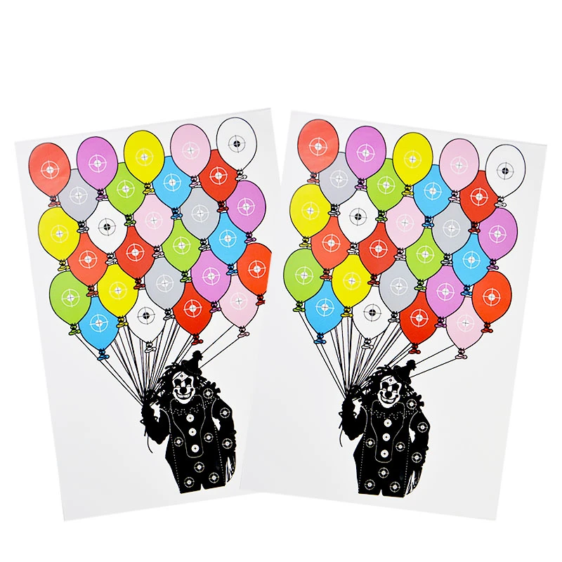 Papel para objetivo de tiro con arco, salpicaduras de silueta, papel reactivo, imágenes divertidas de fotografía, accesorios de entrenamiento, 45x33cm, 5 uds. - imagen 4
