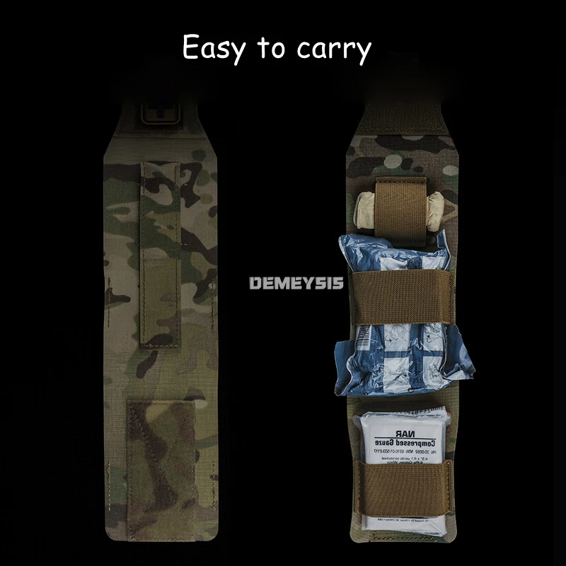 Bolsa Molle EDC para caza al aire libre, Kit de supervivencia portátil CS para tiro Airsoft, bolsa de almacenamiento de accesorios, bolsa táctica para botiquín de primeros auxilios - imagen 4