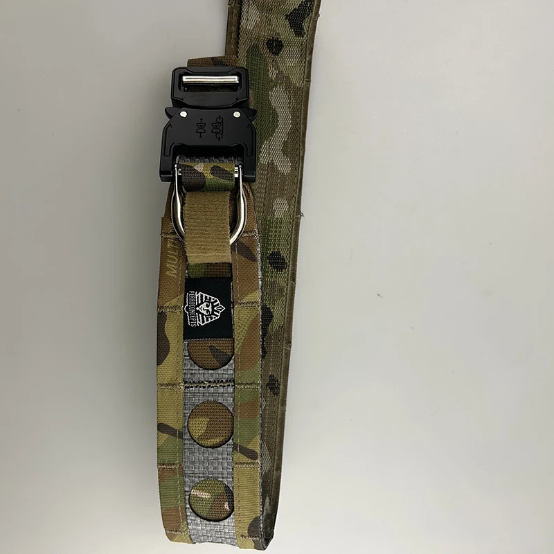 Molle-Cinturón Bison táctico estilo Ferro, conjunto de cinturón interior y exterior, hebilla de fabricación nacional - imagen 3