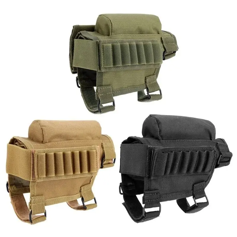 Bolsa de cartucho para reposa mejillas Airsoft, bolsa de caza para tiro de Paintball, soporte de carcasa - imagen 2