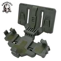 Soporte de teléfono MOLLE táctico Universal para chaleco portador de placa Clip ajustable ciclismo al aire libre bicicleta Airsoft senderismo militar