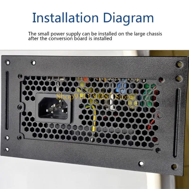 Soporte del adaptador fuente alimentación J1HC ATX a ATX a conversión del soporte - imagen 3