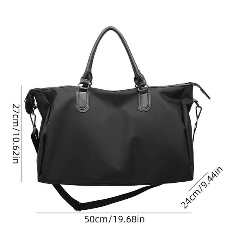 Bolso de hombro tipo bandolera para gimnasio y Fitness deportivo, bolso de equipaje para Yoga al aire libre de gran capacidad, bolso de viaje multifuncional para viaje corto - imagen 3