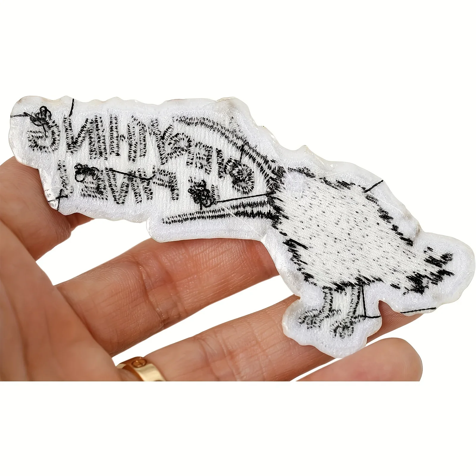 Parche termoadhesivo de cuervo divertido, parche Meme de cuervo "Everything is Fine", para chaquetas, sombreros, mochilas y bricolaje, humor oscuro, peculiar, 1 ud. - imagen 5