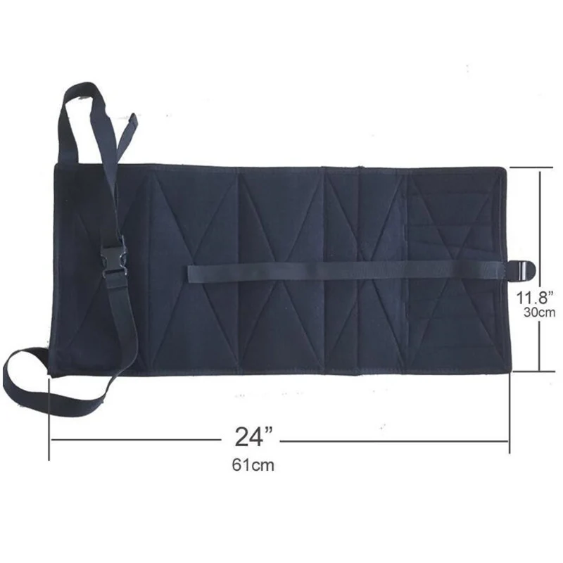 Funda de pistola táctica oculta ajustable para asiento de coche, bolsa oculta de repuesto, bolsa de almacenamiento para la mayoría de los coches, envío directo - imagen 2