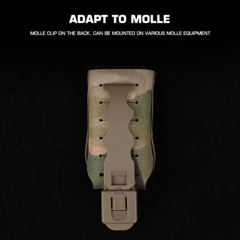 ERQYGRA revista táctica WRC bolsa ligera para pistola Mag bolsa de cintura de caza CS juego de guerra tiro deportes Molle accesorios del sistema - imagen 4