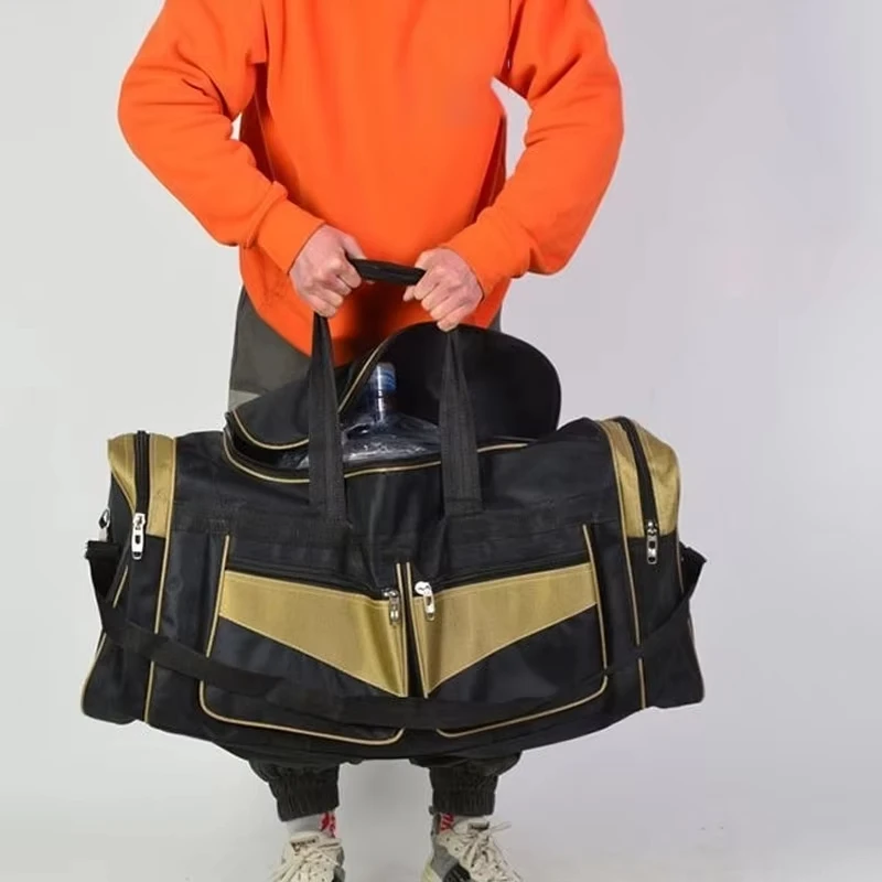Bolsa de viaje para equipaje, bolsos de gimnasio y Fitness para mujeres y hombres, bolso grande de almacenamiento para deportes al aire libre, bolsa de entrenamiento de larga distancia - imagen 5