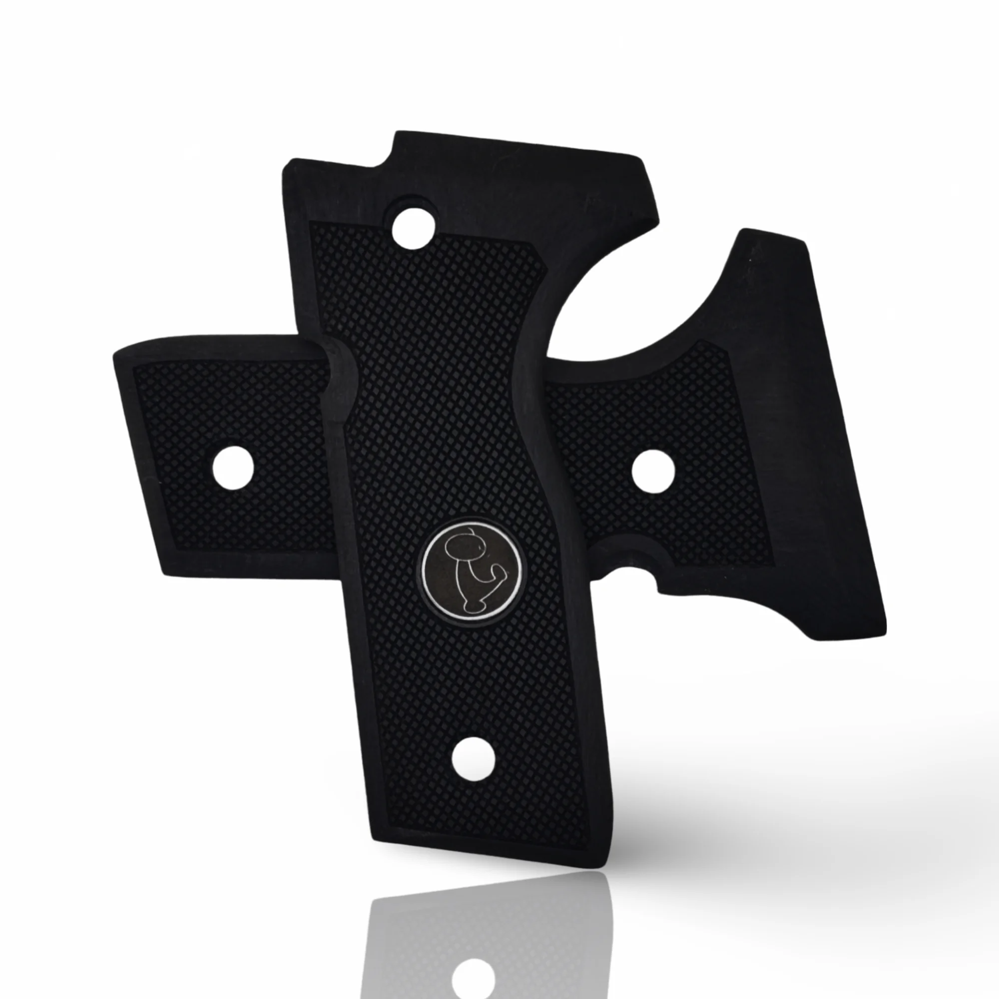 Zib Grips Premium Wooden Series Pistol Grips for Beretta COUGAR8000 - imagen 2