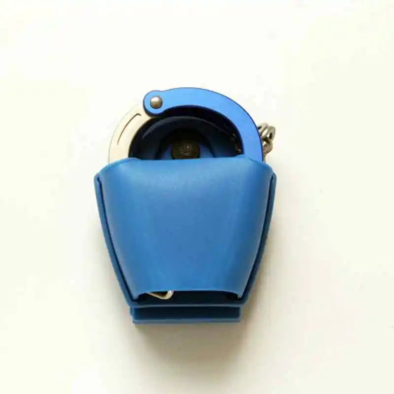 Funda táctica para esposas de policía, bolsa de liberación rápida con rotación de 360 grados, Clip para cinturón, soporte superior abierto para esposas - imagen 4