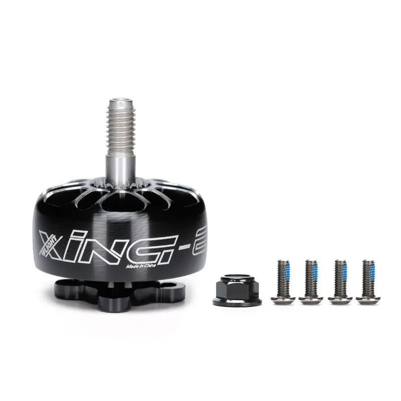 4 Uds iFlight XING E 2207 1800KV 6S /2450KV 2750KV 4S Motor sin escobillas para piezas de Dron de carreras con visión en primera persona Control remoto multicóptero - imagen 2