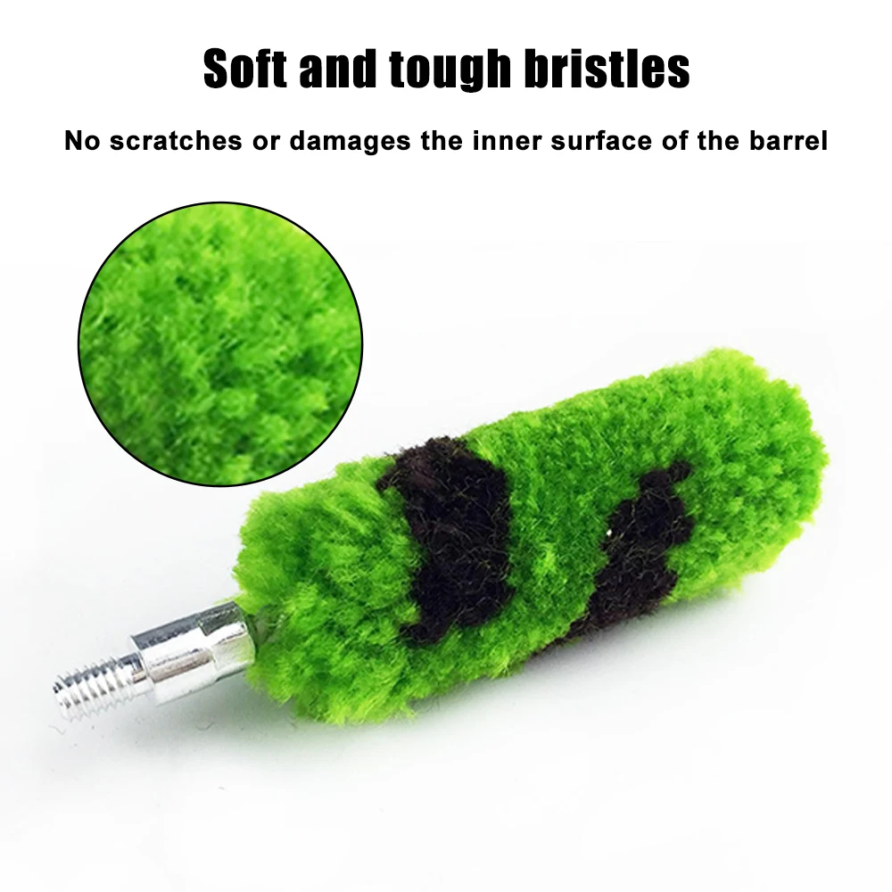 Kit de limpieza de pistola táctica, herramienta de limpieza de escopeta, Kit de cepillo de limpieza de barril de pistola para escopeta de calibre GA 10/12/16/20/28/410, 6 uds. - imagen 4