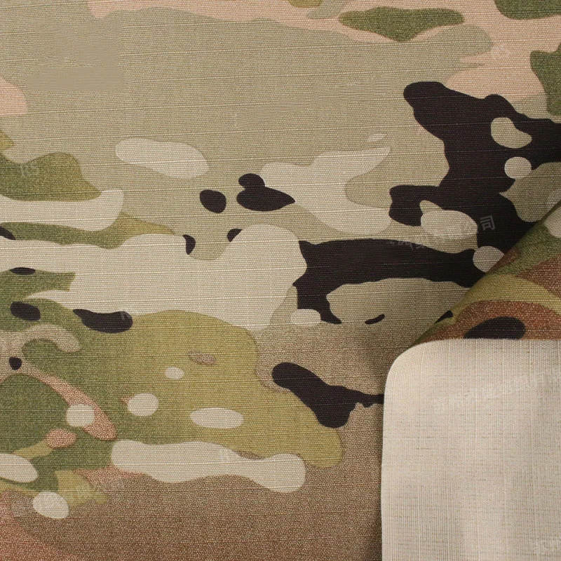 Camuflaje nieve NYCO impermeable – Tejido táctico resistente IR - imagen 2