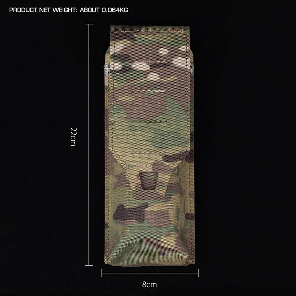 Bolsa táctica para revistas 5,56, soporte extensible MOLLE, 5 rondas, calibre 12, soporte para escopeta, bolsa para caza, combate, chaleco Airsoft, cinturones, equipo - imagen 3