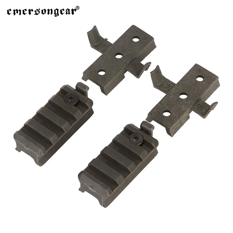 Emersongear-casco táctico rápido, conjunto de montaje de plástico, soporte de riel de fijación para casco, tiro, Airsoft, senderismo, caza, combate EM5669 - imagen 5