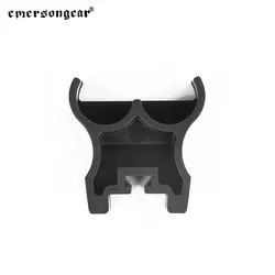 EMERSONGEAR ELS IPSC USPSA competición carrera Shortgun shell titular doble ranura actualización Set negro ABS juego al aire libre CS Sport