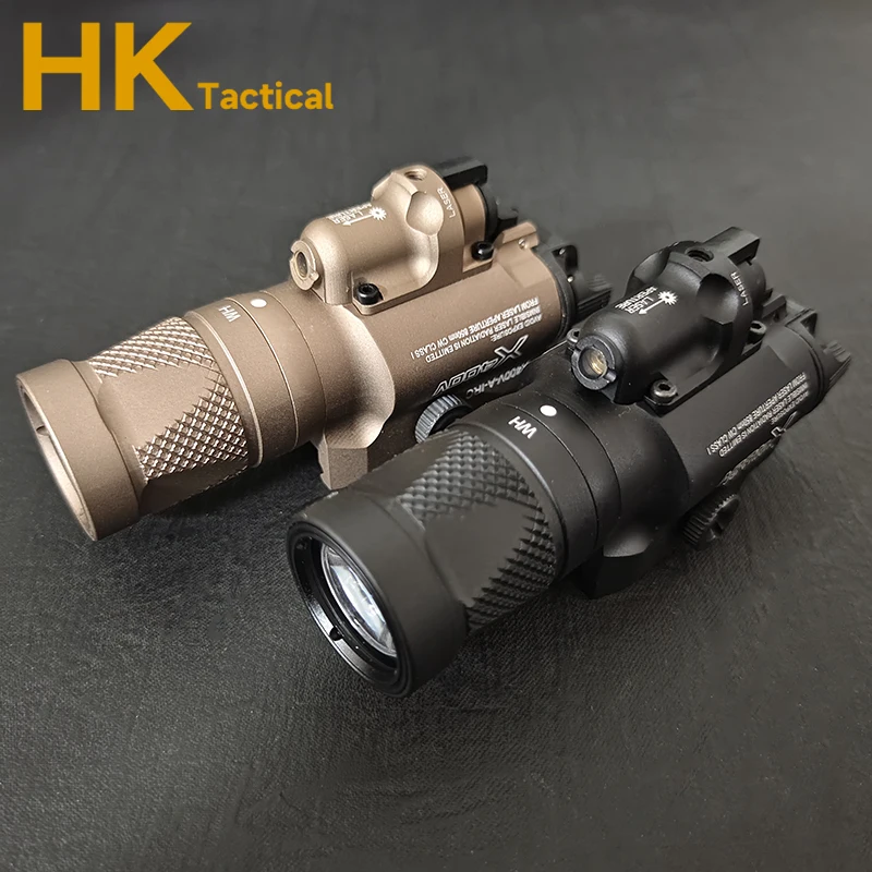 Linterna láser roja táctica Surefir X400V X400, luz exploradora colgante de Metal táctica X300, luces para pistola para 17 G17 G19 - imagen 4