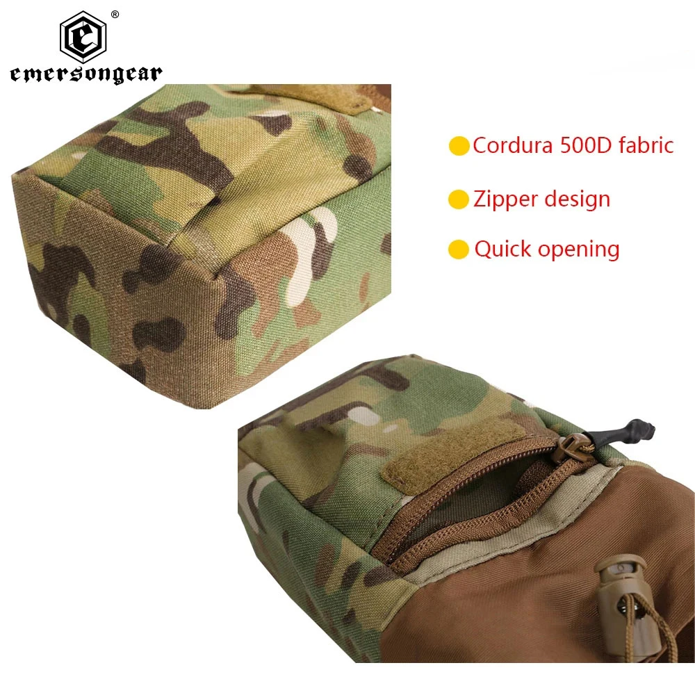 Emersongear, bolsa pequeña con bucle de inserción, bolsa táctica de caza Molle Mag, bolsa para herramientas, bolsa de uso EM9532 - imagen 5