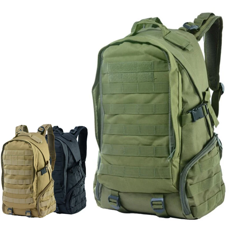 Mochila de senderismo Montañismo al aire libre para hombre, mochila Molle de gran capacidad, equipo táctico militar para caza y acampada - imagen 3