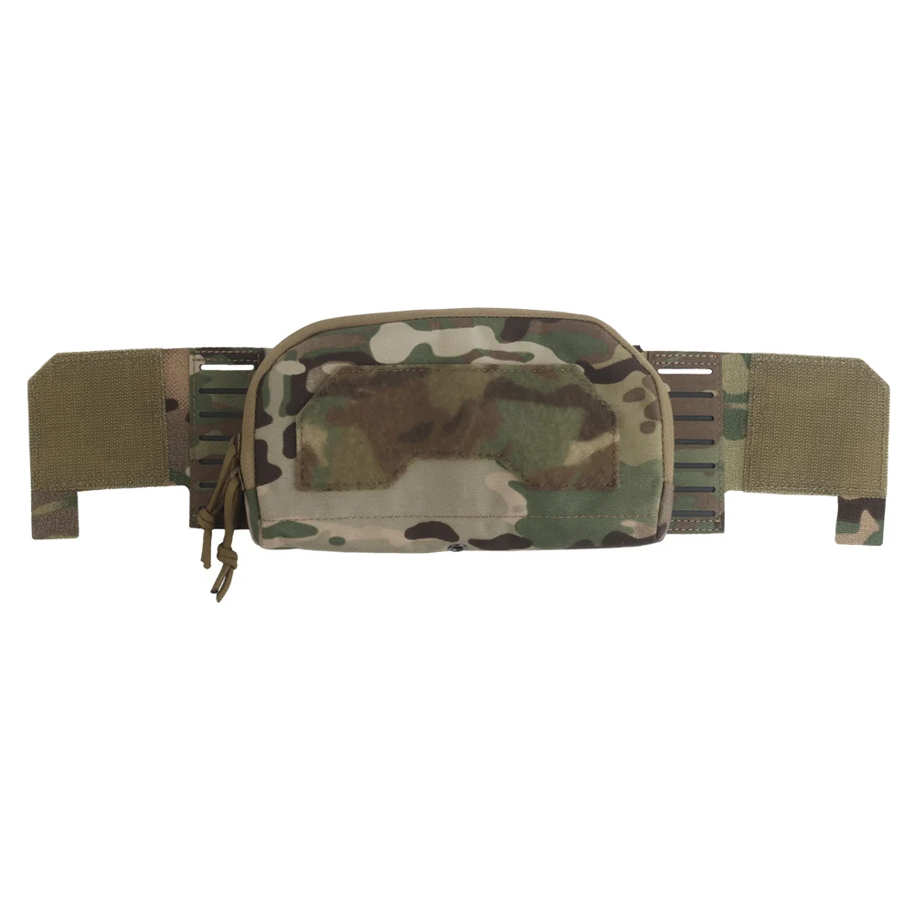 Bolsa táctica de 2 capas para administrador, bolsa Triple tipo K para revistas, almacenamiento de capa exterior frontal, bolsa compacta, portador de placa de caza