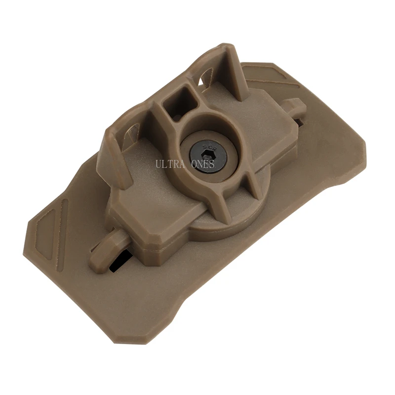 Adaptador de Base de montaje de luz de casco táctico, gancho de bucle fijo, soporte de linterna, dispositivo de visión nocturna, adaptadores de montaje - imagen 3