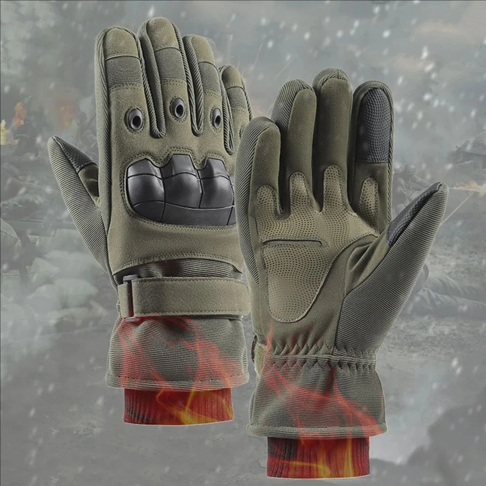 Guantes tácticos de invierno – Protección para moto, esquí y trekking - imagen 3