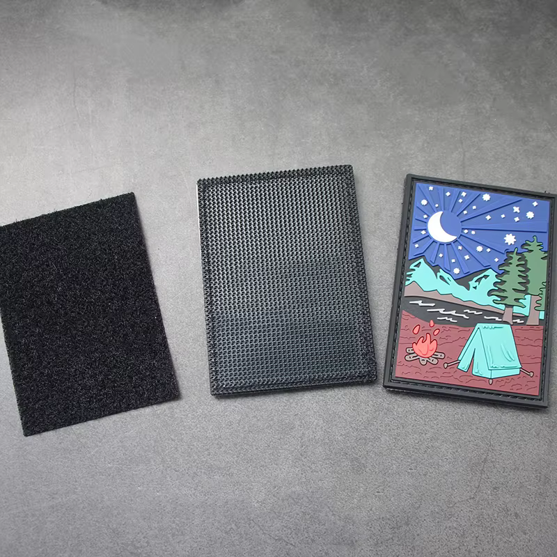 Parche táctico PVC goma natural – para chaleco y mochila DIY - imagen 3