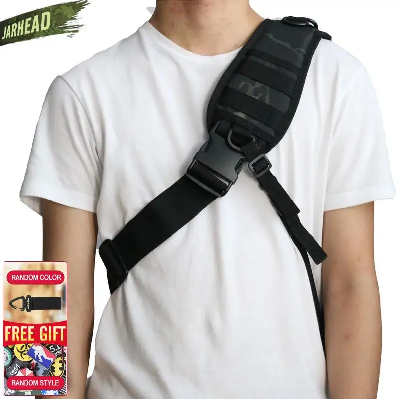 Nuevo paquete de asalto táctico Sling mochila 900D deporte Molle impermeable EDC mochila bolsa para senderismo al aire libre Camping caza 20L - imagen 5