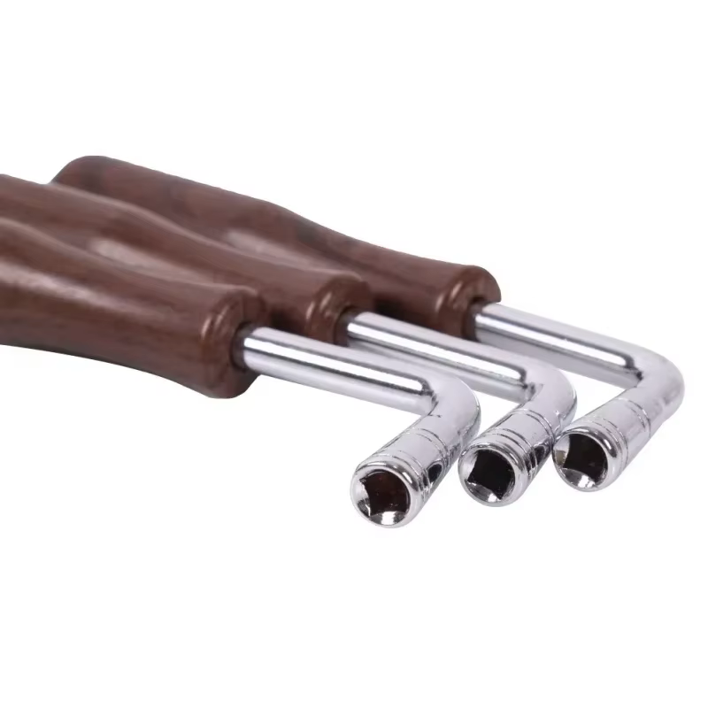 Llave de afinación de piano en L con martillo cuadrado profesional - imagen 3