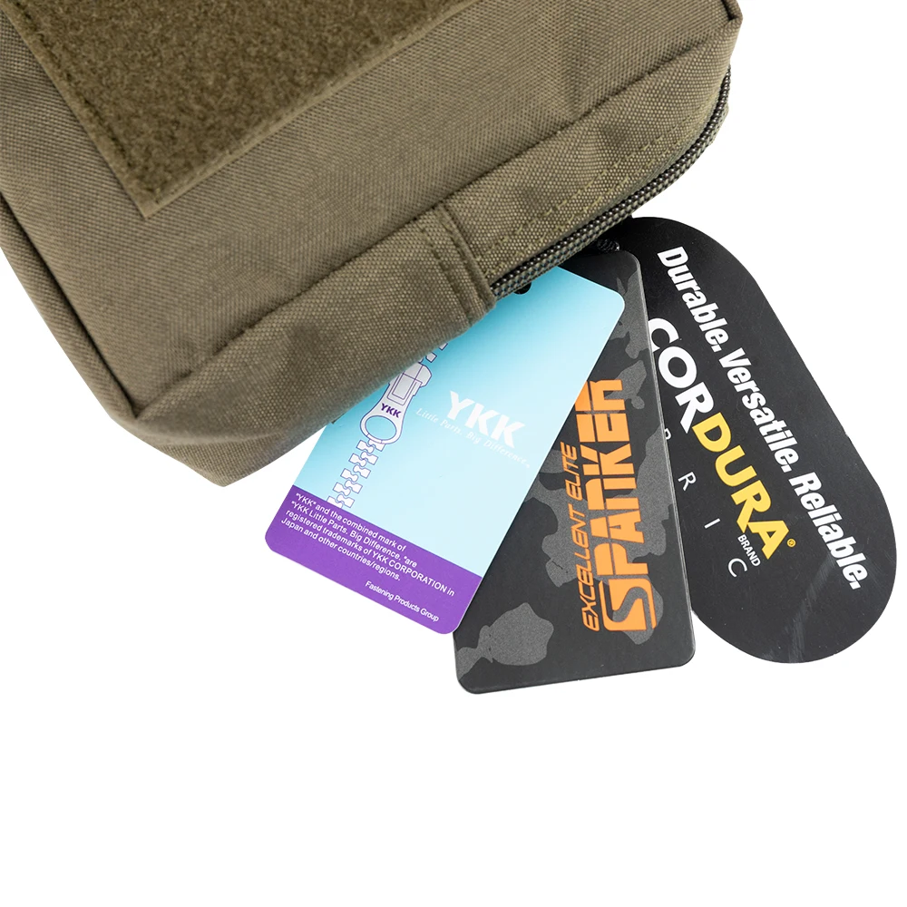 Bolsa cuadrada Molle, herramientas EDC de utilidad, riñonera organizadora táctica, bolsa de caza Airsoft, paquete de almacenamiento, riñonera EDC - imagen 5