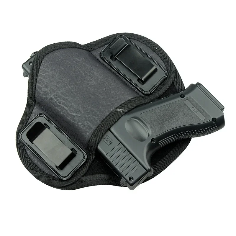 Funda de transporte oculta IWB para Glock 19 17 23 32 Sig Sauer P250 Beretta 92 Taurus pistolas mano derecha bolsa para pistola de caza - imagen 4