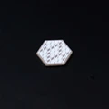 White 3.8x3.8cm